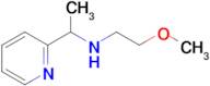 2-Methoxy-N-(1-(pyridin-2-yl)ethyl)ethan-1-amine