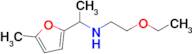 2-Ethoxy-N-(1-(5-methylfuran-2-yl)ethyl)ethan-1-amine