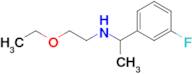 2-Ethoxy-N-(1-(3-fluorophenyl)ethyl)ethan-1-amine