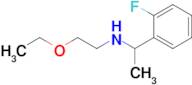 2-Ethoxy-N-(1-(2-fluorophenyl)ethyl)ethan-1-amine