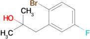 1-(2-Bromo-5-fluorophenyl)-2-methylpropan-2-ol