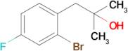 1-(2-Bromo-4-fluorophenyl)-2-methylpropan-2-ol