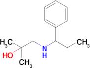 2-Methyl-1-((1-phenylpropyl)amino)propan-2-ol