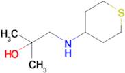 2-Methyl-1-((tetrahydro-2h-thiopyran-4-yl)amino)propan-2-ol