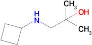 1-(Cyclobutylamino)-2-methylpropan-2-ol