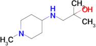 2-Methyl-1-((1-methylpiperidin-4-yl)amino)propan-2-ol