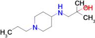 2-Methyl-1-((1-propylpiperidin-4-yl)amino)propan-2-ol