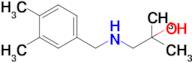 1-((3,4-Dimethylbenzyl)amino)-2-methylpropan-2-ol