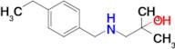 1-((4-Ethylbenzyl)amino)-2-methylpropan-2-ol