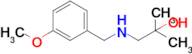 1-((3-Methoxybenzyl)amino)-2-methylpropan-2-ol