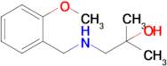 1-((2-Methoxybenzyl)amino)-2-methylpropan-2-ol