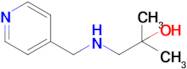 2-Methyl-1-((pyridin-4-ylmethyl)amino)propan-2-ol