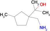 2-(1-(Aminomethyl)-3-methylcyclopentyl)propan-2-ol