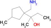 2-(1-(Aminomethyl)-3-methylcyclopentyl)butan-2-ol