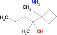 2-(1-(Aminomethyl)cyclobutyl)-3-methylpentan-2-ol