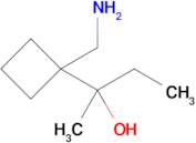 2-(1-(Aminomethyl)cyclobutyl)butan-2-ol