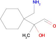 2-(1-(Aminomethyl)cyclohexyl)-2-hydroxypropanal