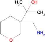 2-(3-(Aminomethyl)tetrahydro-2h-pyran-3-yl)propan-2-ol