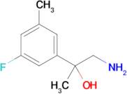 1-Amino-2-(3-fluoro-5-methylphenyl)propan-2-ol