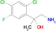 1-Amino-2-(2,4-dichloro-5-fluorophenyl)propan-2-ol