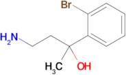 4-Amino-2-(2-bromophenyl)butan-2-ol