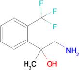 1-Amino-2-(2-(trifluoromethyl)phenyl)propan-2-ol