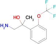 1-Amino-2-(2-(trifluoromethoxy)phenyl)propan-2-ol