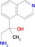 1-Amino-2-(isoquinolin-5-yl)propan-2-ol