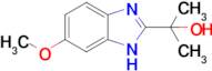 2-(6-methoxy-1H-1,3-benzodiazol-2-yl)propan-2-ol