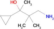 4-Amino-2-cyclopropyl-3,3-dimethylbutan-2-ol