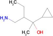 3-(Aminomethyl)-2-cyclopropylpentan-2-ol