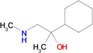 2-Cyclohexyl-1-(methylamino)propan-2-ol