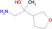 1-Amino-2-(tetrahydrofuran-3-yl)propan-2-ol