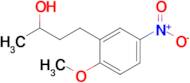 4-(2-Methoxy-5-nitrophenyl)butan-2-ol