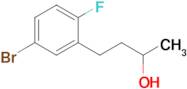 4-(5-Bromo-2-fluorophenyl)butan-2-ol