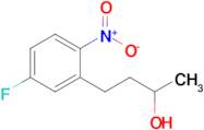 4-(5-Fluoro-2-nitrophenyl)butan-2-ol