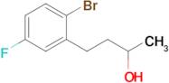 4-(2-Bromo-5-fluorophenyl)butan-2-ol