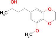 4-(8-Methoxy-2,3-dihydrobenzo[b][1,4]dioxin-6-yl)butan-2-ol