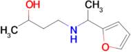 4-((1-(Furan-2-yl)ethyl)amino)butan-2-ol