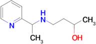 4-((1-(Pyridin-2-yl)ethyl)amino)butan-2-ol