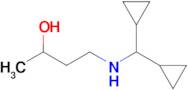 4-((Dicyclopropylmethyl)amino)butan-2-ol