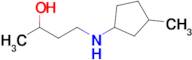 4-((3-Methylcyclopentyl)amino)butan-2-ol