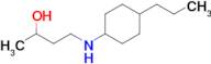 4-((4-Propylcyclohexyl)amino)butan-2-ol