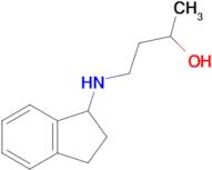 4-((2,3-Dihydro-1h-inden-1-yl)amino)butan-2-ol