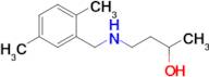 4-((2,5-Dimethylbenzyl)amino)butan-2-ol