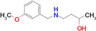 4-((3-Methoxybenzyl)amino)butan-2-ol