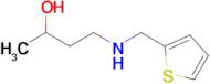 4-((Thiophen-2-ylmethyl)amino)butan-2-ol