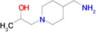 1-(4-(Aminomethyl)piperidin-1-yl)propan-2-ol