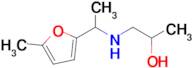 1-((1-(5-Methylfuran-2-yl)ethyl)amino)propan-2-ol