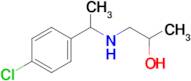 1-((1-(4-Chlorophenyl)ethyl)amino)propan-2-ol